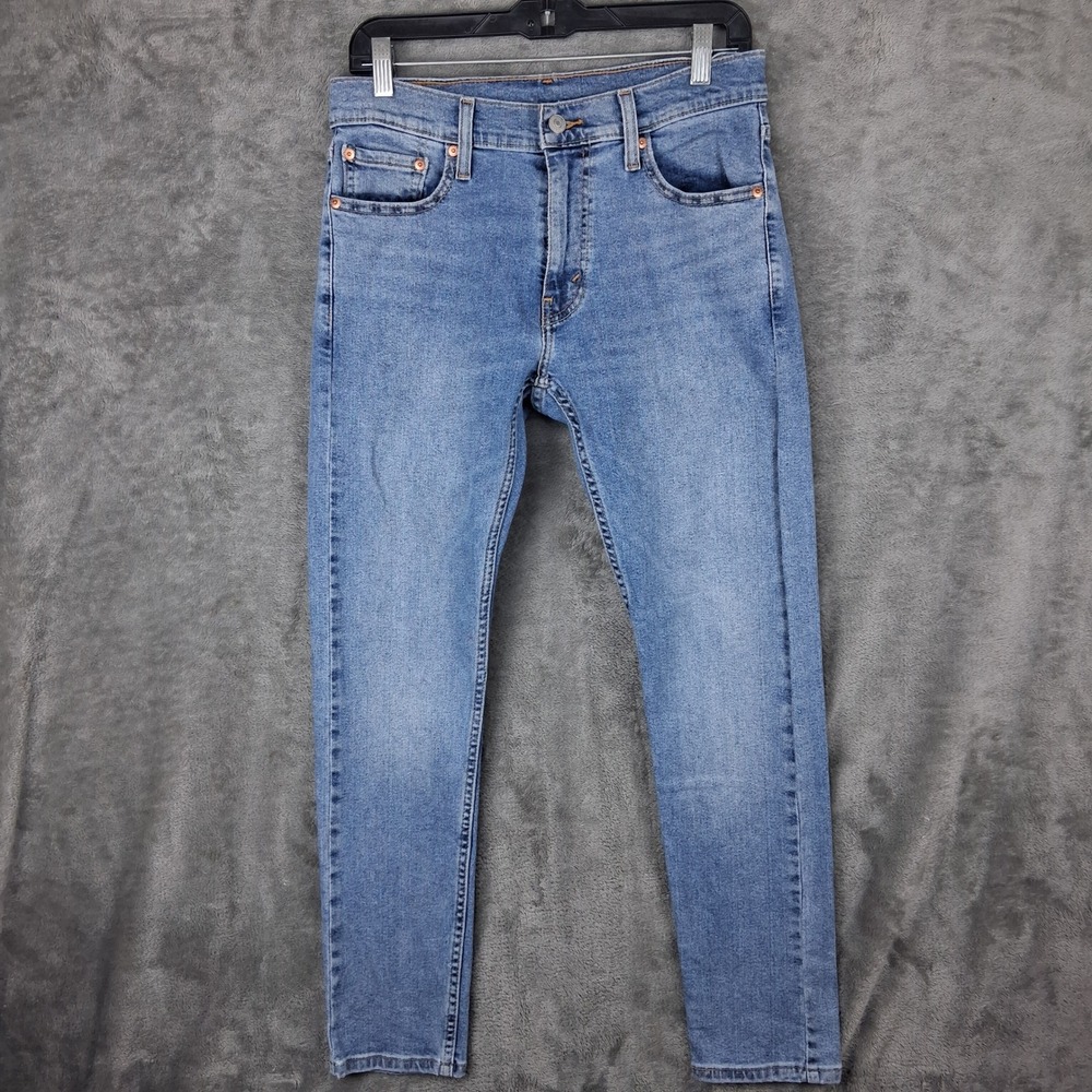 Levis 512 Slim Taper Jeans Mens 30x30 Medium Wash Blue Denim 28833-1246